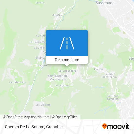 Chemin De La Source map