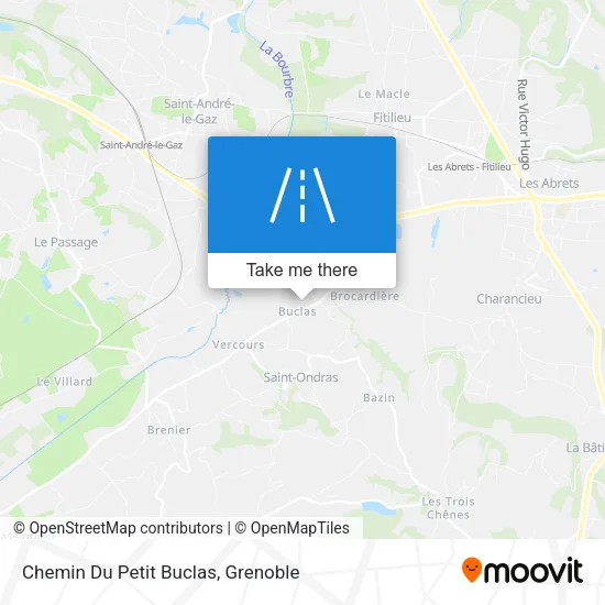 Chemin Du Petit Buclas map
