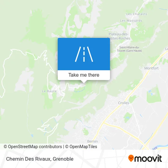 Chemin Des Rivaux map
