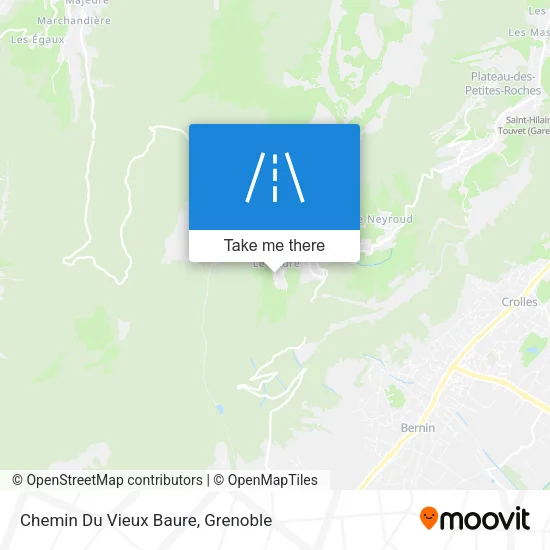 Chemin Du Vieux Baure map
