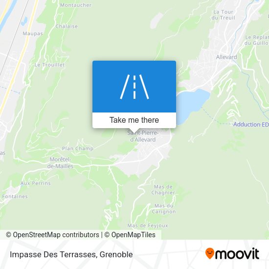 Impasse Des Terrasses map
