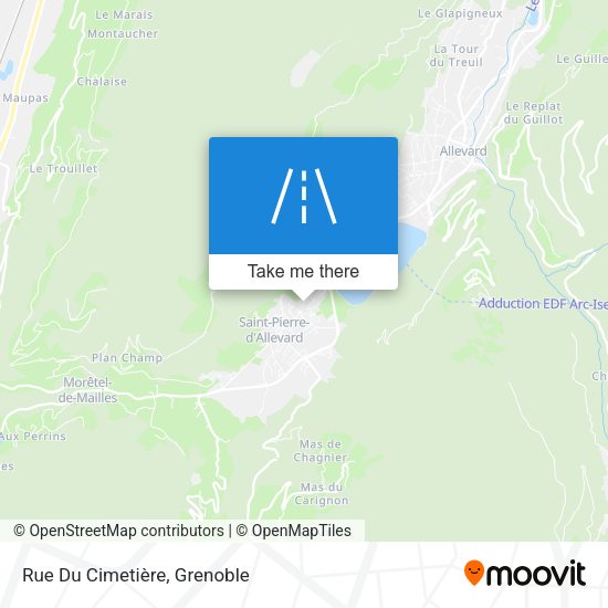 Rue Du Cimetière map