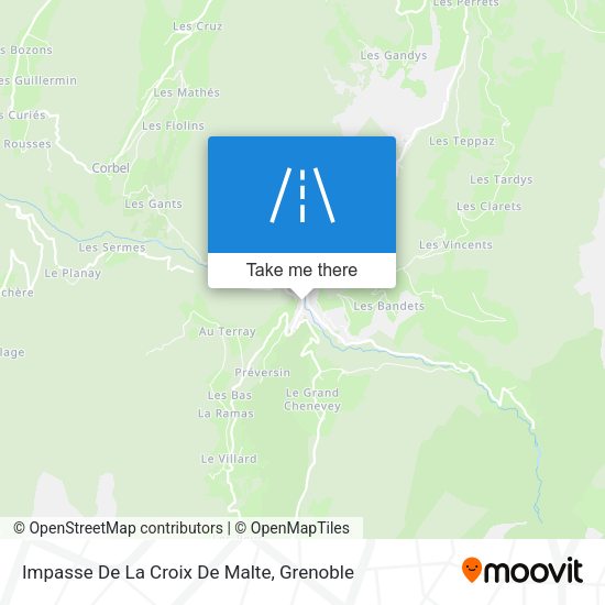 Impasse De La Croix De Malte map