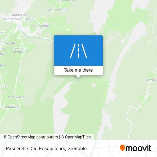Passerelle Des Resquilleurs map