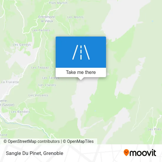 Sangle Du Pinet map