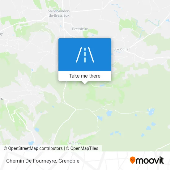 Chemin De Fourneyre map