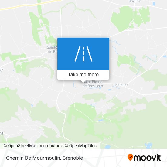Chemin De Mourmoulin map