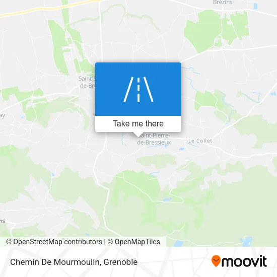 Chemin De Mourmoulin map