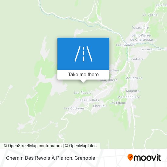 Chemin Des Revols À Plairon map