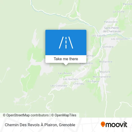 Chemin Des Revols À Plairon map