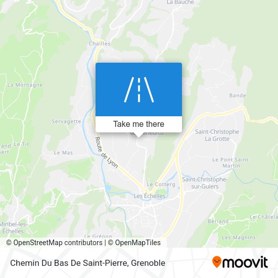 Chemin Du Bas De Saint-Pierre map