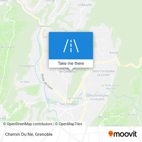Chemin Du Né map
