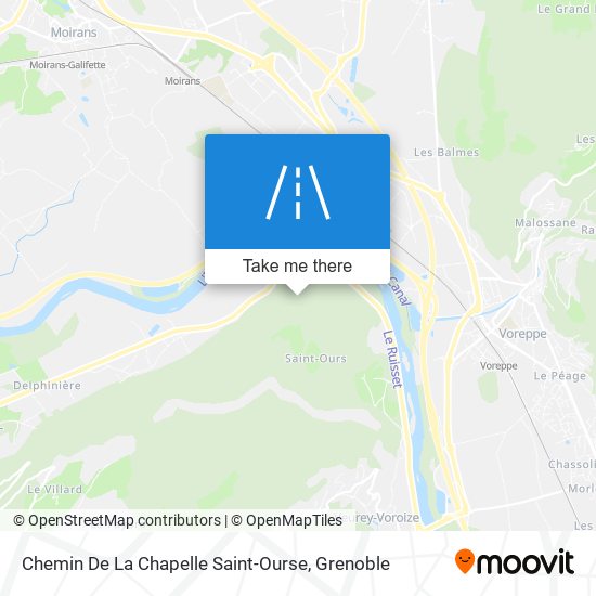 Chemin De La Chapelle Saint-Ourse map