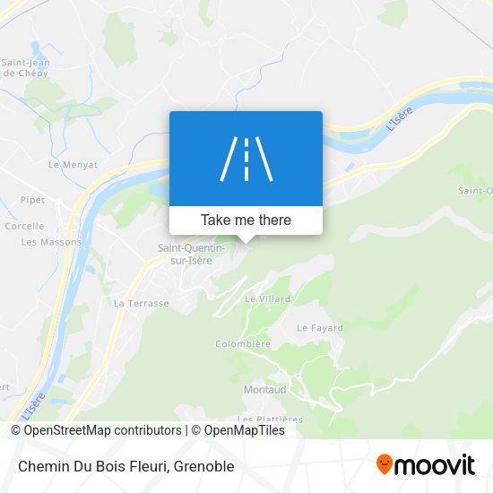 Chemin Du Bois Fleuri map