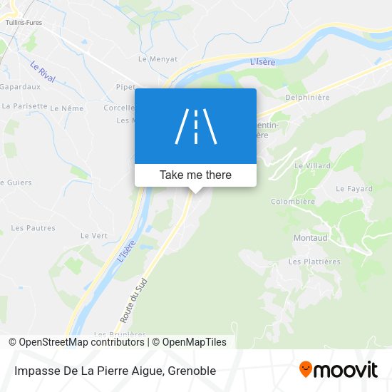 Impasse De La Pierre Aigue map