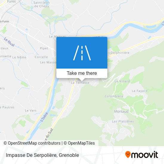 Impasse De Serpolière map