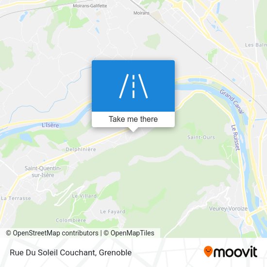 Rue Du Soleil Couchant map