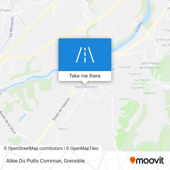Allée Du Puits Commun map