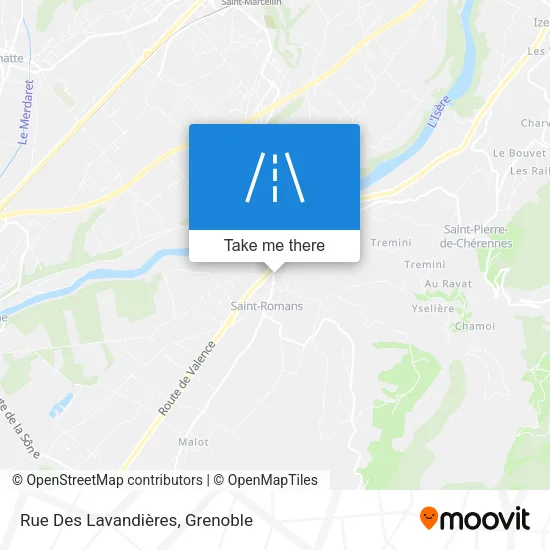 Rue Des Lavandières map