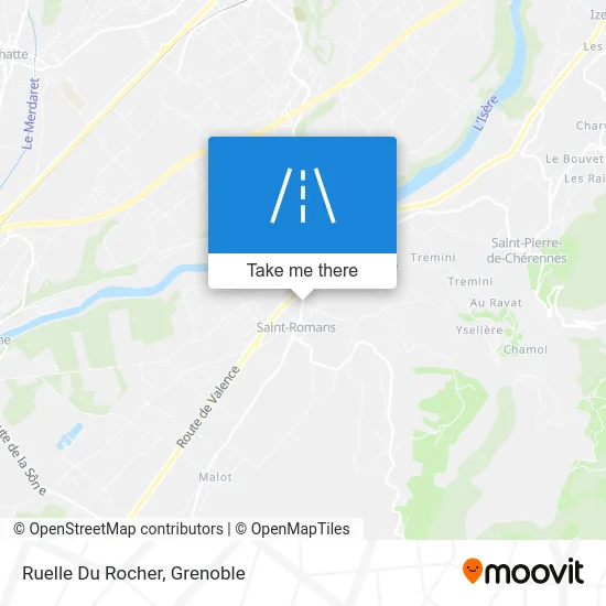 Ruelle Du Rocher map