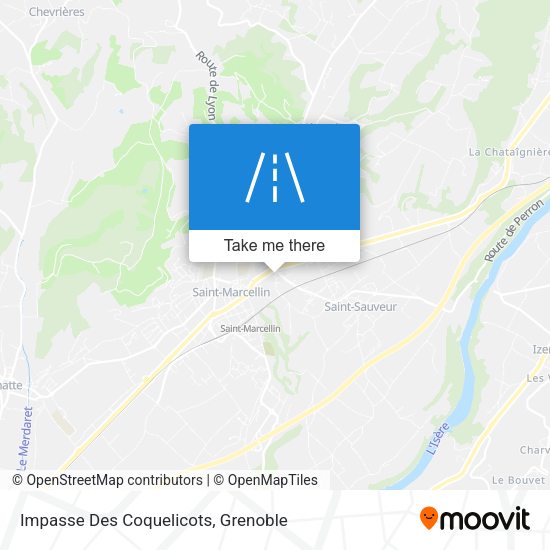 Impasse Des Coquelicots map