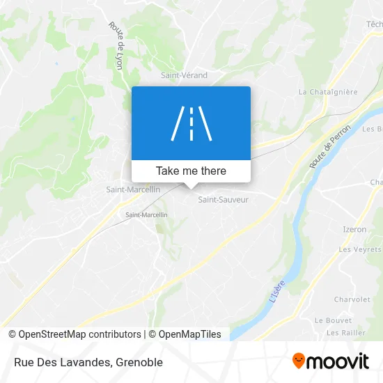 Rue Des Lavandes map