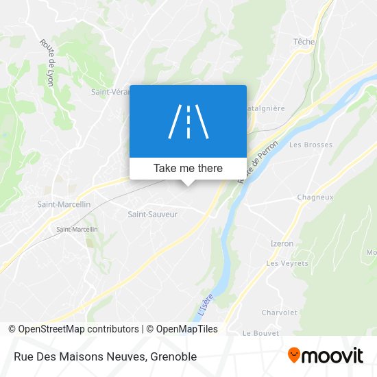 Rue Des Maisons Neuves map
