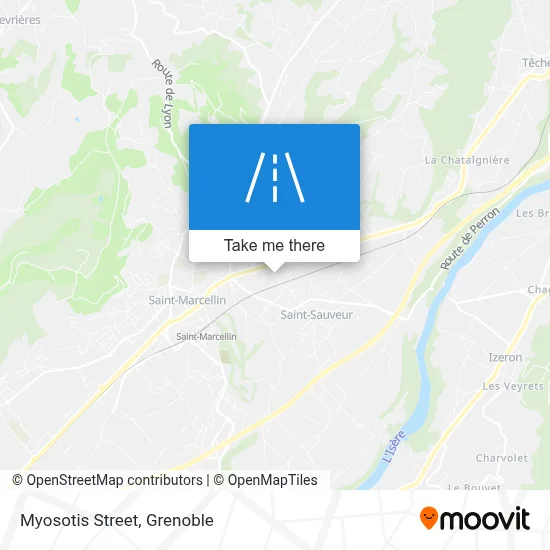 Rue Des Myosotis map