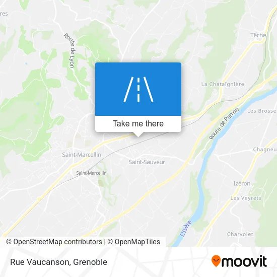 Rue Vaucanson map