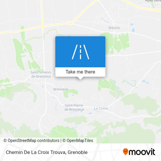 Chemin De La Croix Trouva map