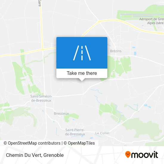 Chemin Du Vert map