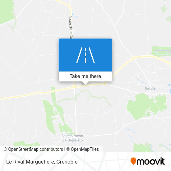 Le Rival Marguetière map