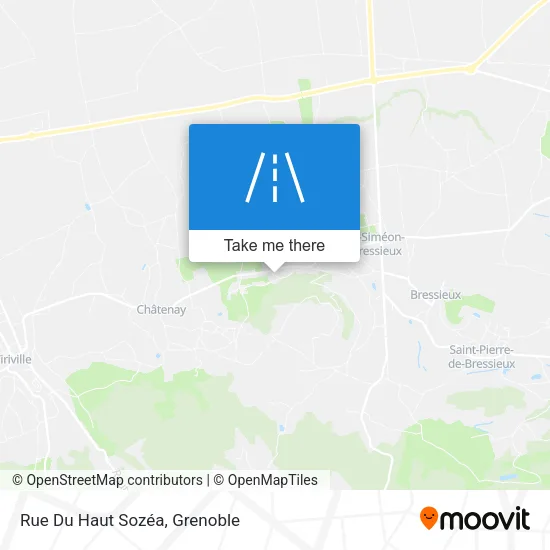 Rue Du Haut Sozéa map