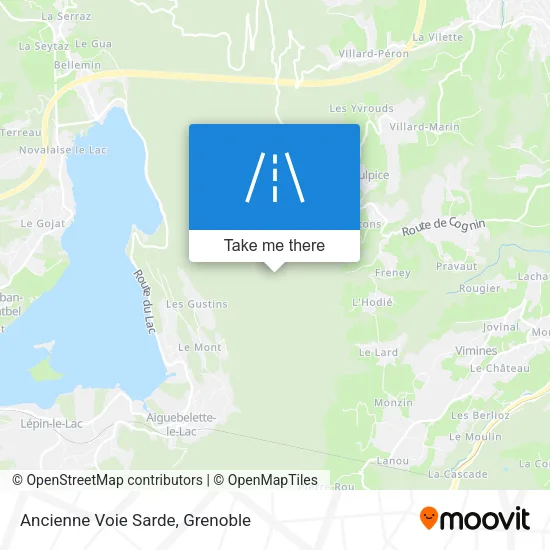 Ancienne Voie Sarde map