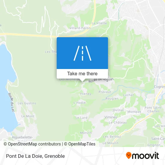 Pont De La Doie map