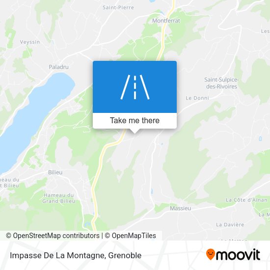 Impasse De La Montagne map