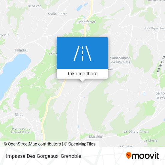 Impasse Des Gorgeaux map