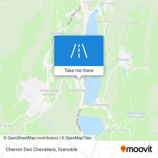 Chemin Des Chevaliers map