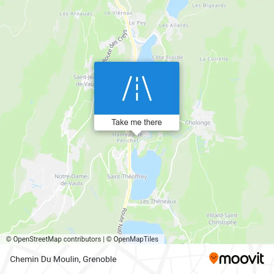 Chemin Du Moulin map