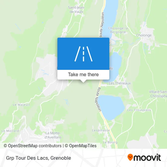 Grp Tour Des Lacs map