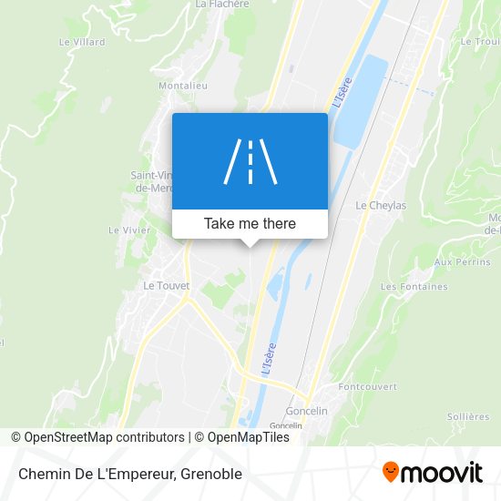 Chemin De L'Empereur map
