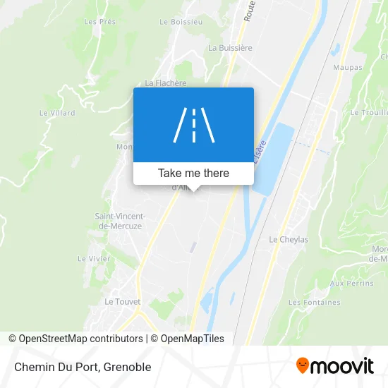 Chemin Du Port map