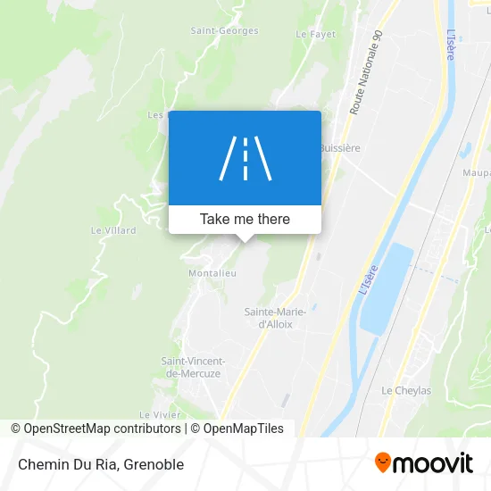 Chemin Du Ria map
