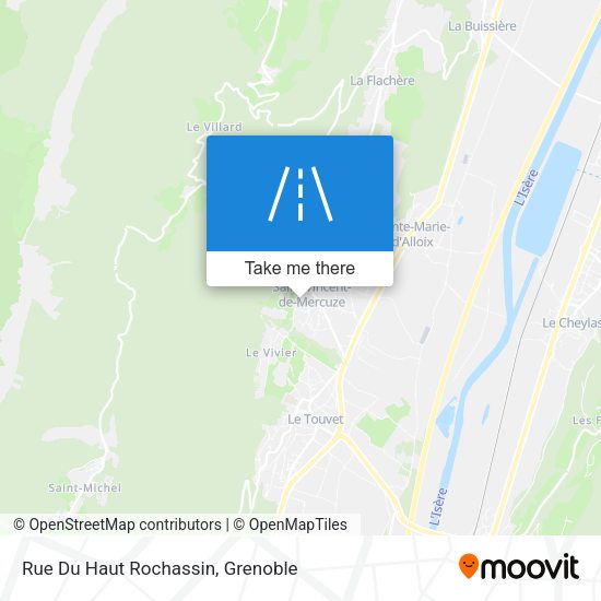Rue Du Haut Rochassin map