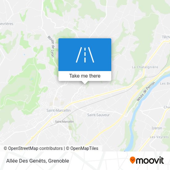 Allée Des Genêts map