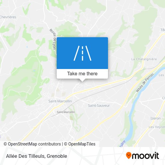 Allée Des Tilleuls map