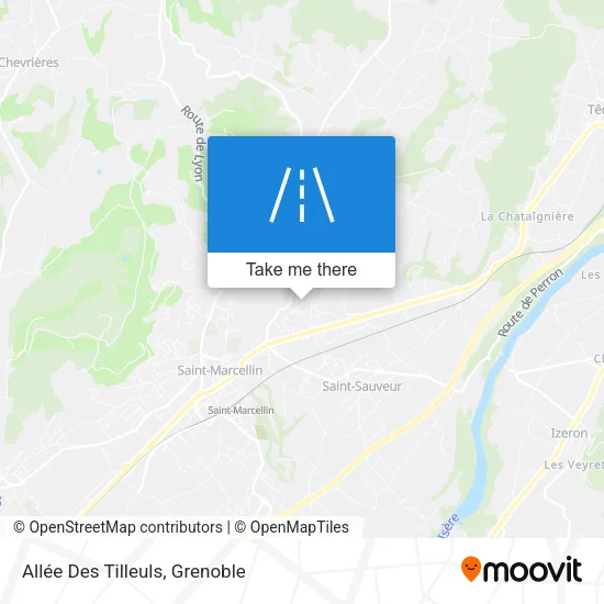 Allée Des Tilleuls map