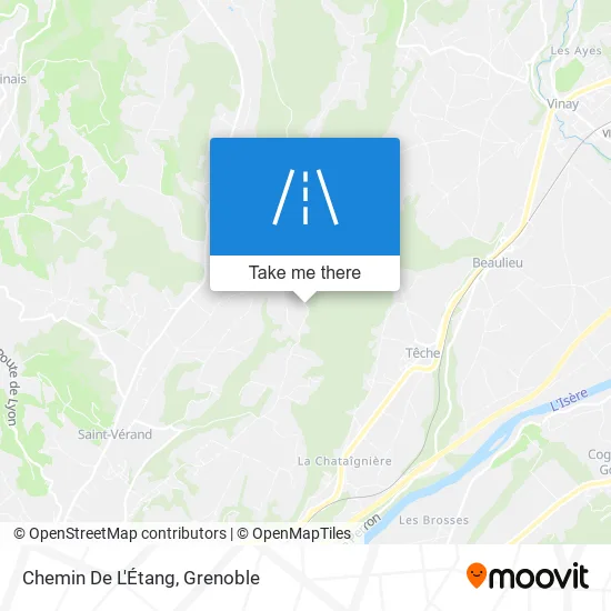 Chemin De L'Étang map