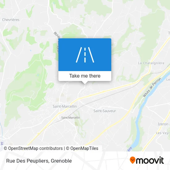 Rue Des Peupliers map