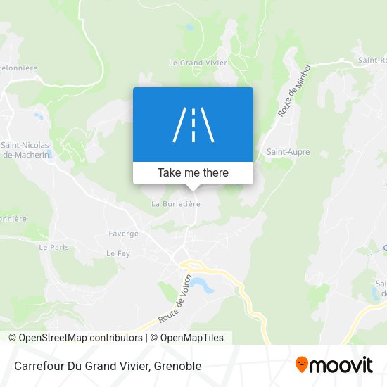 Carrefour Du Grand Vivier map